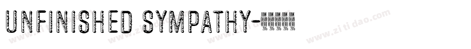 Unfinished Sympathy字体转换